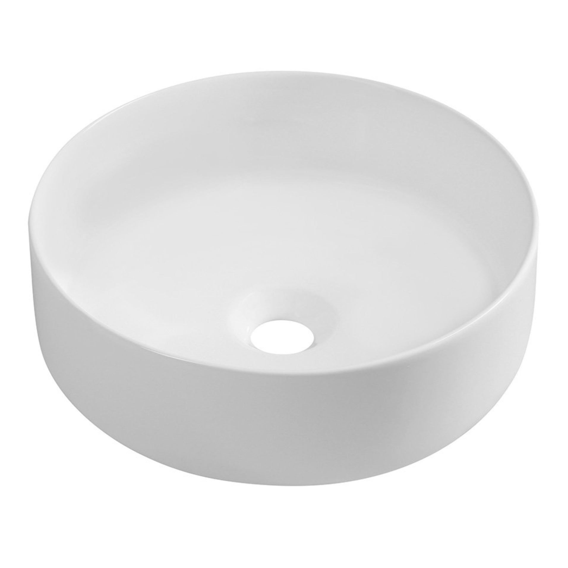 INFINITY ROUND WHITE MATT