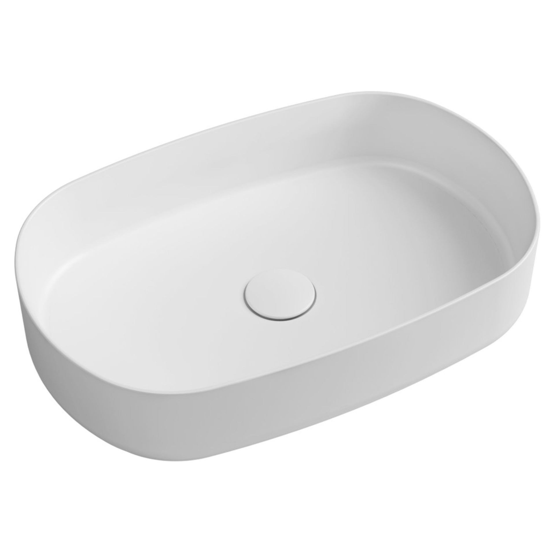 INFINITY OVAL WHITE MATT