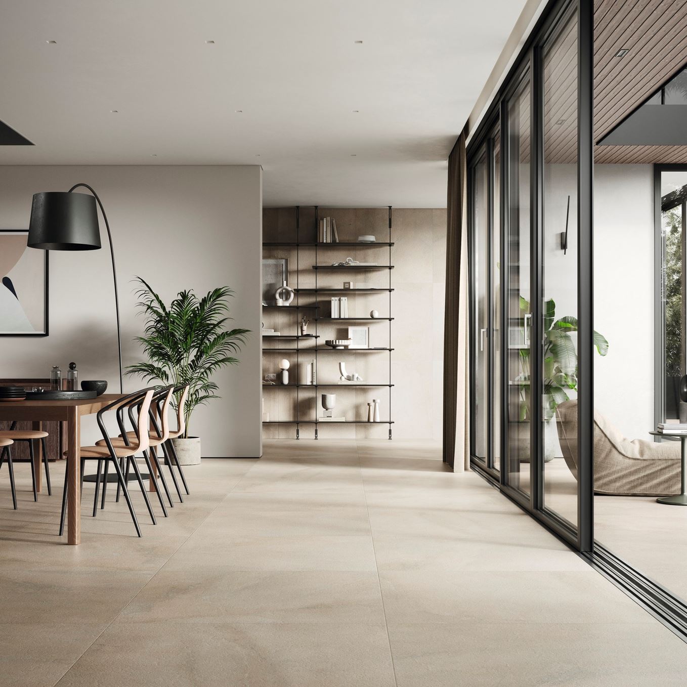 Native Stone Alver Beige 75x75, gat2