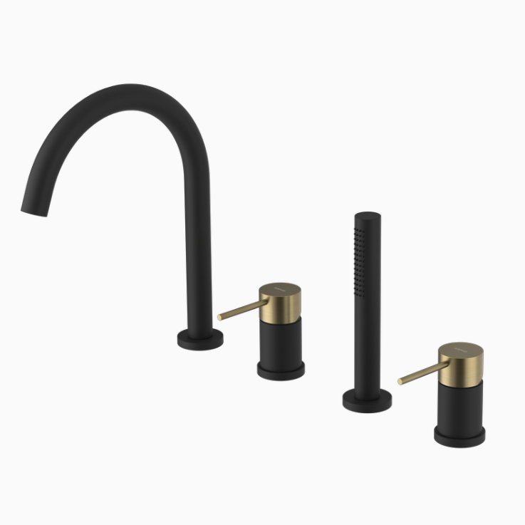 ULTRAMIX Змішувач для ванни, black/gold