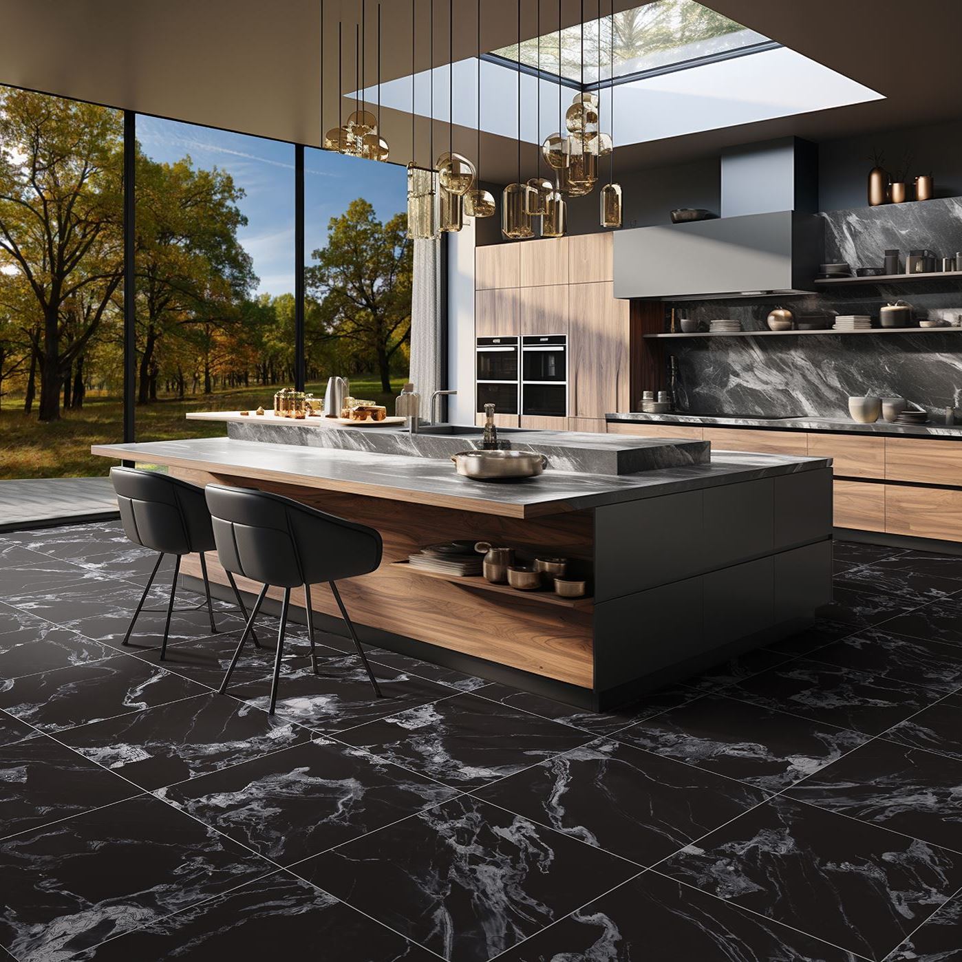 BROUSSARD NEGRO 60x60