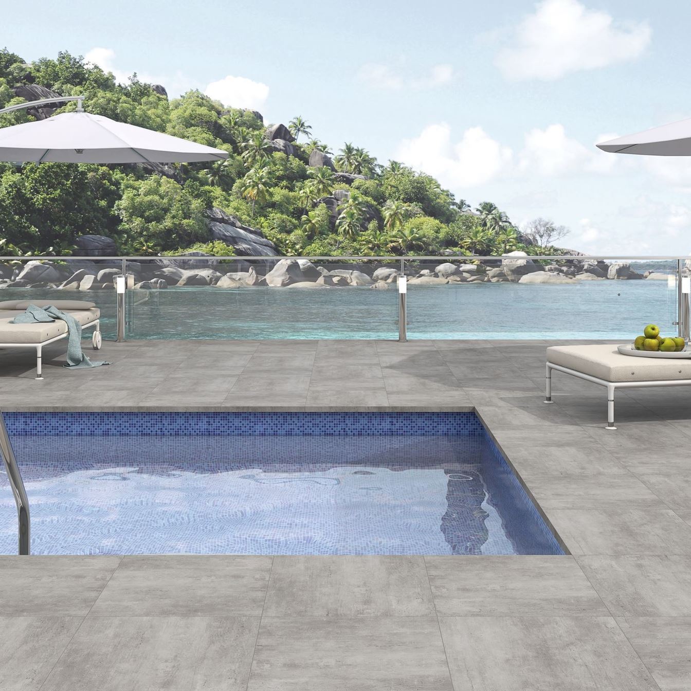 City Outdoor Jet Gris 60x120
