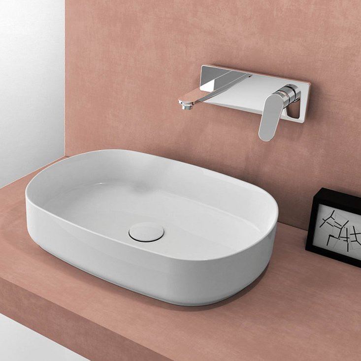 INFINITY OVAL WHITE